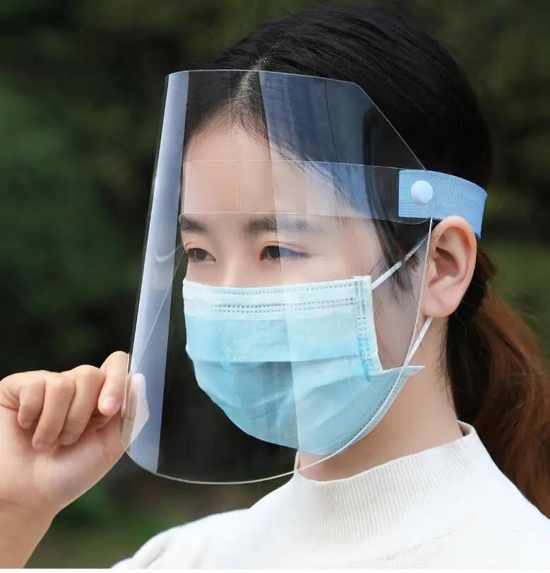 Full Face Protect Anti saliva Anti Foam Covering Dust-proof Safety Shield Tool Clear Face Mask Protect Eye Safety