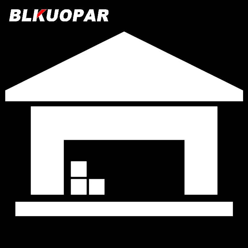 BLKUOPAR for Warehouse Storage Industry Car Stickers Vinyl Decal Windshield Windows Waterproof Sunscreen Personality Car Styling