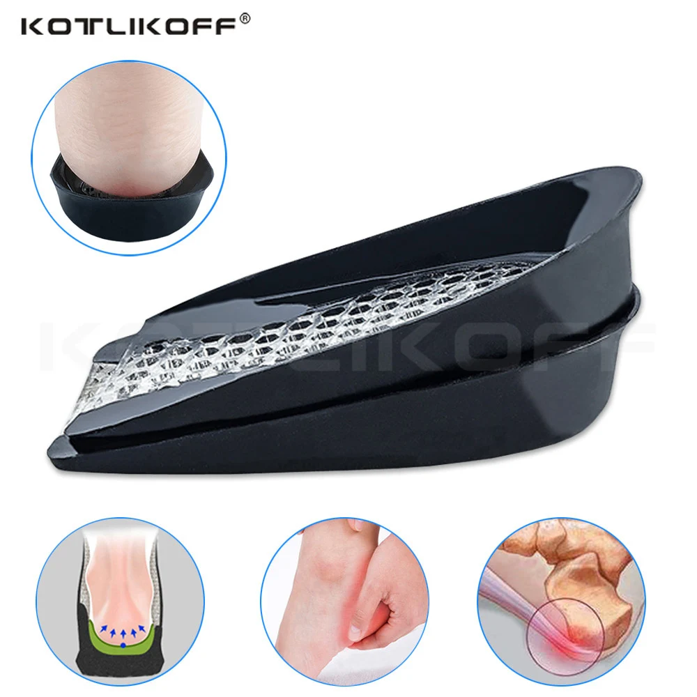 

Women Gel Heel Cushion Inserts for Shoes Silicone Heel Cup Pads for Bone Spurs Pain Relief Protectors Plantar Fasciitis Insole