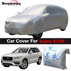 Outdoor Car Cover For Volvo XC90 Sun Shade Anti-UV Snow Rain Dust Resistant SUV Cover