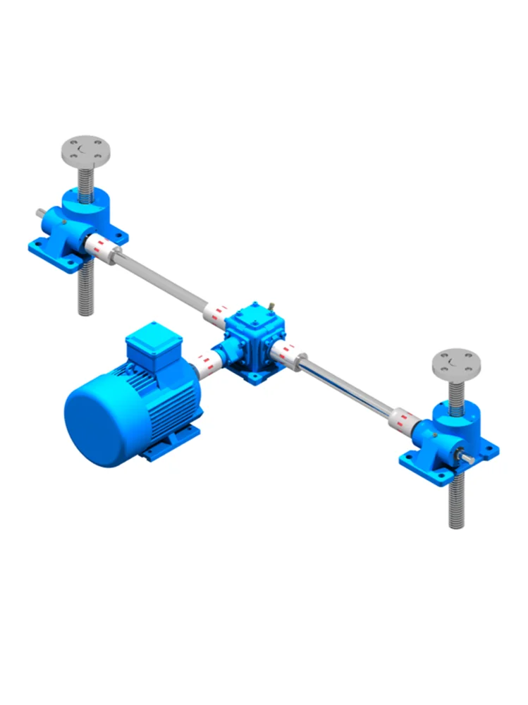 Leading Screw Lift Collar Cegar Swl1T/2.5T/5T Hand-Cranking Worm Worm SWL Lift Reducer