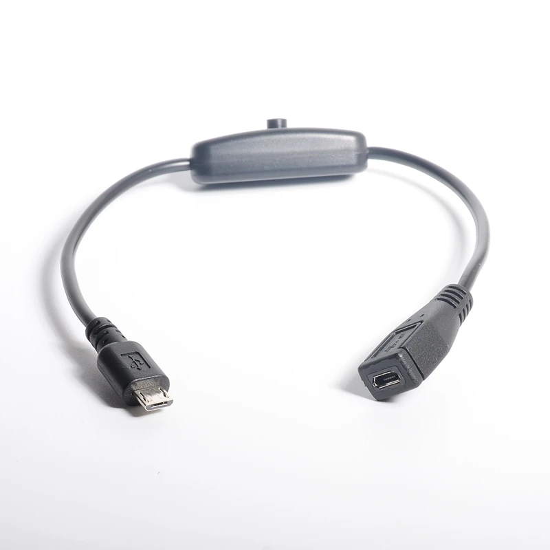 Micro USB Weiblichen zu Männlichen Kabel Raspberry Pi 3,Pi 2,B +, null W Power Switch Kabel
