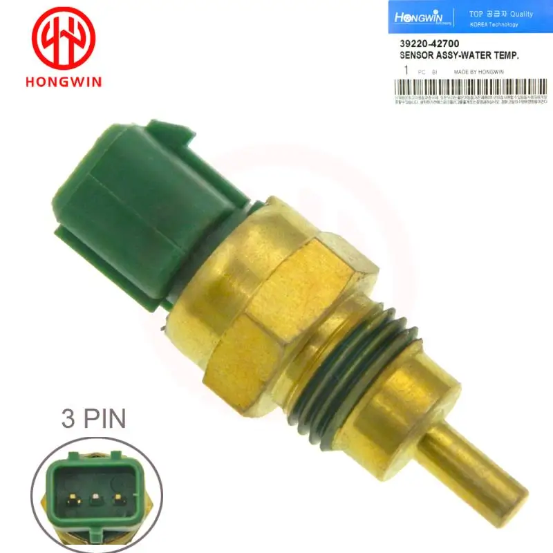 OEM. :39220-42700 NOWY czujnik temperatury płynu chłodzącego do Hyundai H-100 Grand Starex do Kia Sorento 3922042700 , ECT382