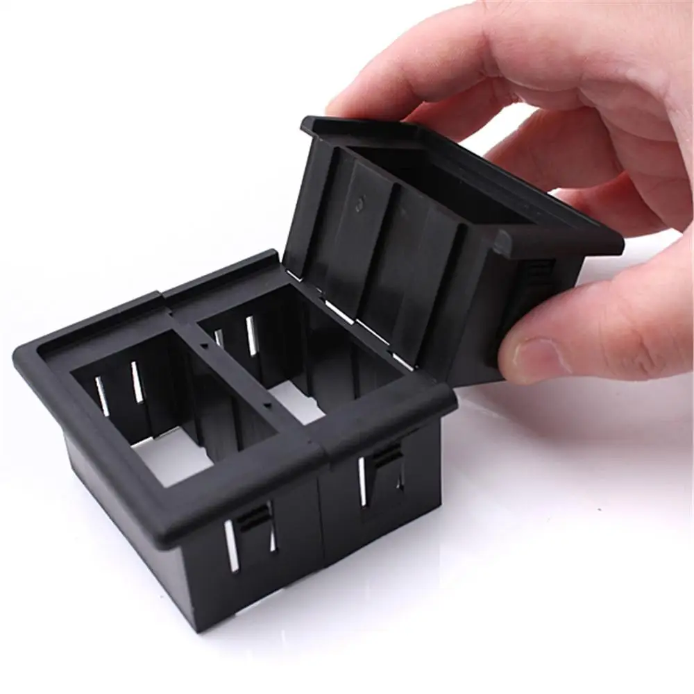 DIY Car Boat Rocker Switch Clip Panel Patrol Holder Housing For ARB Carling Single Marine Switch Panel 6 Types DIY Mounting