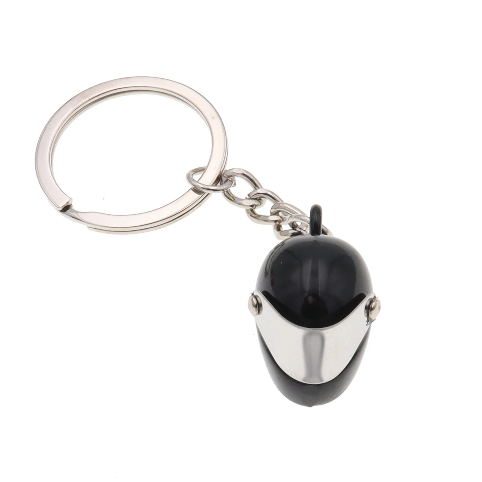 Cute Motorcycle Helmet Keychain Fashion Keyring Model