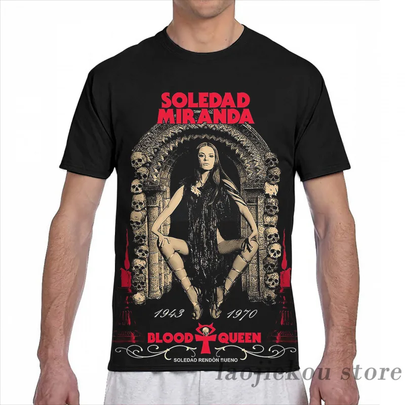 Camiseta con estampado integral para hombre y mujer, camisa masculina de manga corta con estampado de "Soledad" y "dora"
