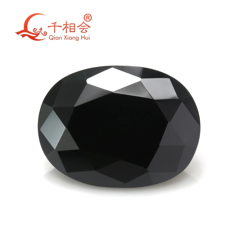 

Natural Black Spinel Gemstone 12x16mm Oval Shape - Beautiful Color for Jewelry Making