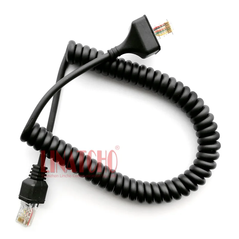 TK-868G 768G 862G 762G TK-7100 8100 KMC-30 8 Pin Car Radio Hand Mic Cable Microphone Line