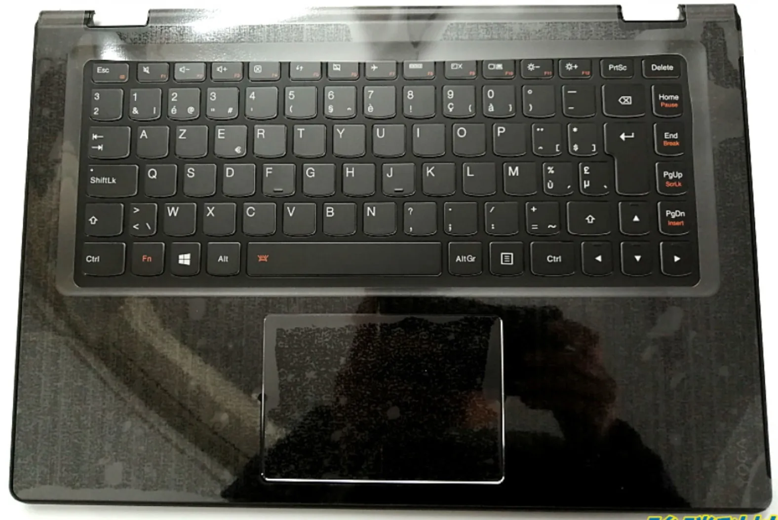 

NEW for Lenovo Yoga 3 14 YOGA 700-14 Yoga 700-14ISK Yoga 3-1470 palmrest Belgium keyboard upper cover Touchpad 5CB0K61114