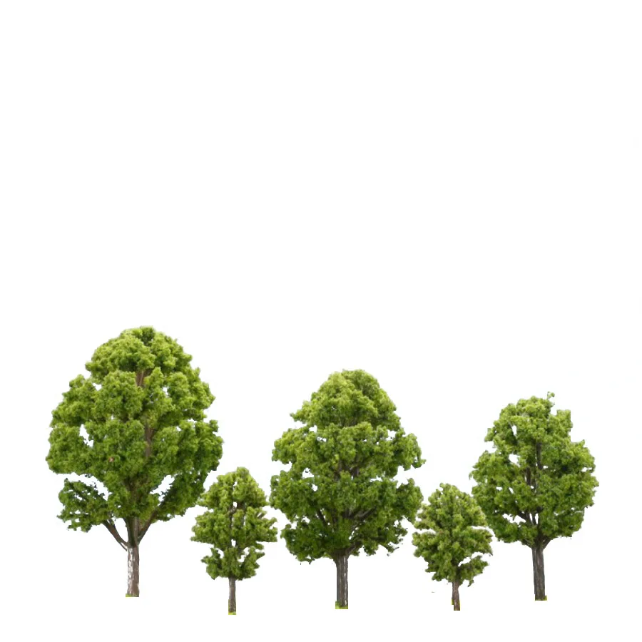 200pcs/lot 6cm 1/150 2018 New N Z Scale Miniature Architectural Model Green Tree For Ho Train Layout Modelbouw Scene