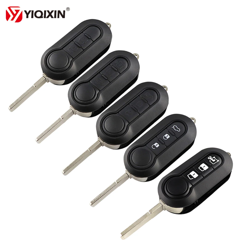 

YIQIXIN 2/3 Button Flip Folding Remote Car Key Shell For Citroen Jumper Nemo For Peugeot Boxer Bipper 2008-2015 Replacement Case