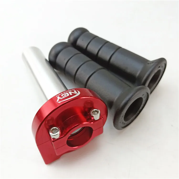 CNC Aluminum Alloy Quick Turn Twist Throttle Fuel Oil Handlebar Control Grips Accelerator For Motorcycle Scooter Dirt Bike