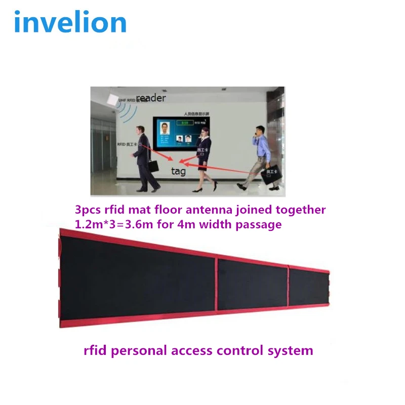 

perosnal access control system rfid uhf 10dbi linear 1200*500*20mm 865mhz 915mhz uhf rfid floor mat antenna