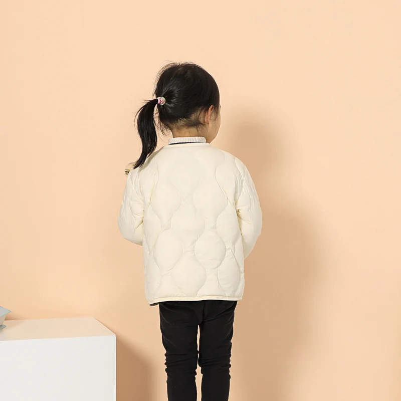 0-10℃ Oversized Children Jackets Fall Winter Baby Girls Light Weight Kids Puffer Parkas Child Duck Down Coat Toddler Outerwear