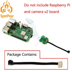 Raspberry Pi Camera IMX219 Camera Module for the official Raspberry Pi Camera Board V2, 77.6 degree