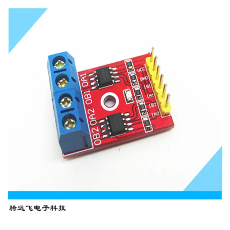 2-channel DC Motor Drive Module Forward and Reverse PWM Speed Regulation H-bridge L9110 Stepper