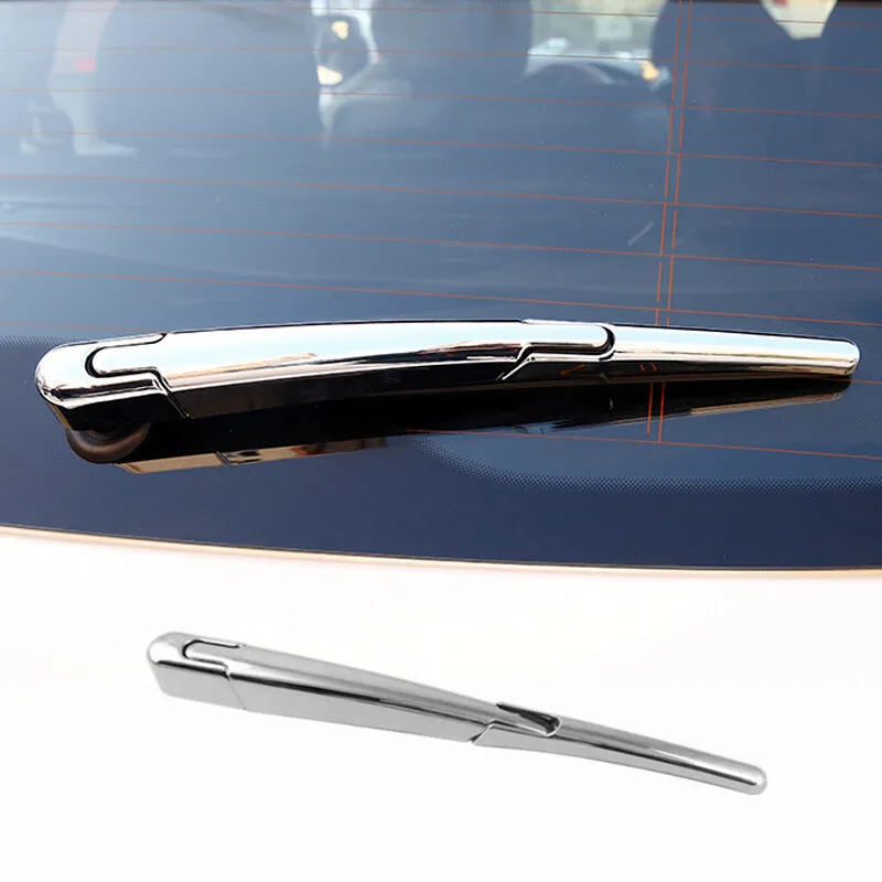 

ABS Chrome car styling For Renault Koleos 2016 2017 2018 Car Rear Window Wiper Cover exterior decoration Accessories 3Pieces/Set