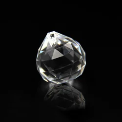 30mm 1 Piece Clear Crystals Glass Ball For Chandeliers Shinning Prism Glass Pendant For Sale