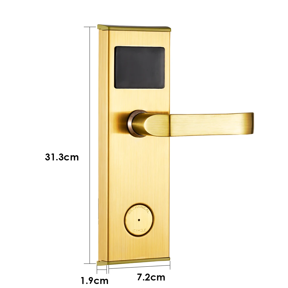 hotel door access system digital Electric Promotion intelligent Electronic hotel key card door lock Apartment Electronic lock