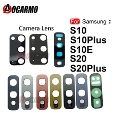 For Samsung Galaxy S10 S20 Plus S10E S10+ S20+ Rear Back Camera Lens Replacement Parts