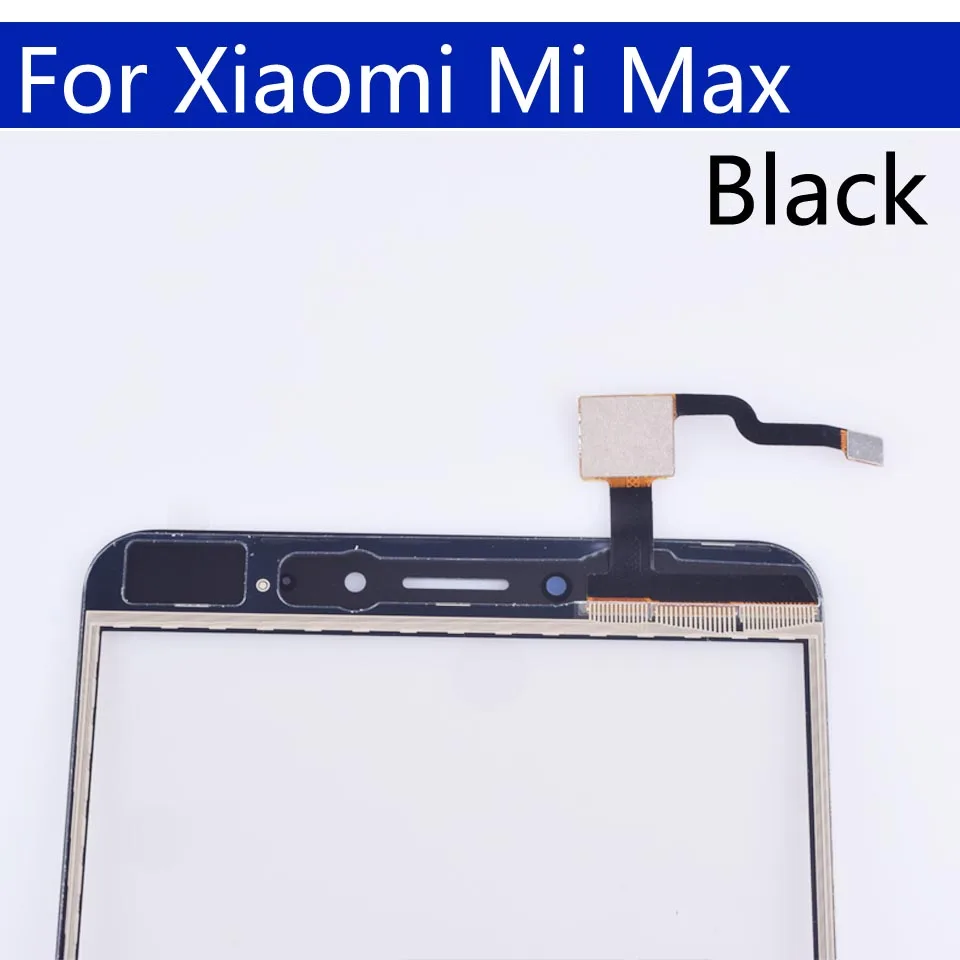 6.44 "Layar Sentuh untuk Xiao Mi Mi Max Touch Screen Panel Sensor LCD Display Kaca Lensa Panel Digitizer Suku Cadang Pengganti