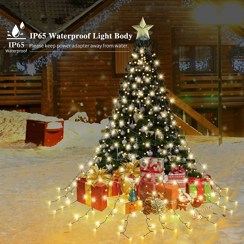 LED Garland Holiday Decoration String Light Fairy Twinkle Vine Lamp String EU Plug Powered Outdoor Indoor Christmas Tree Decor