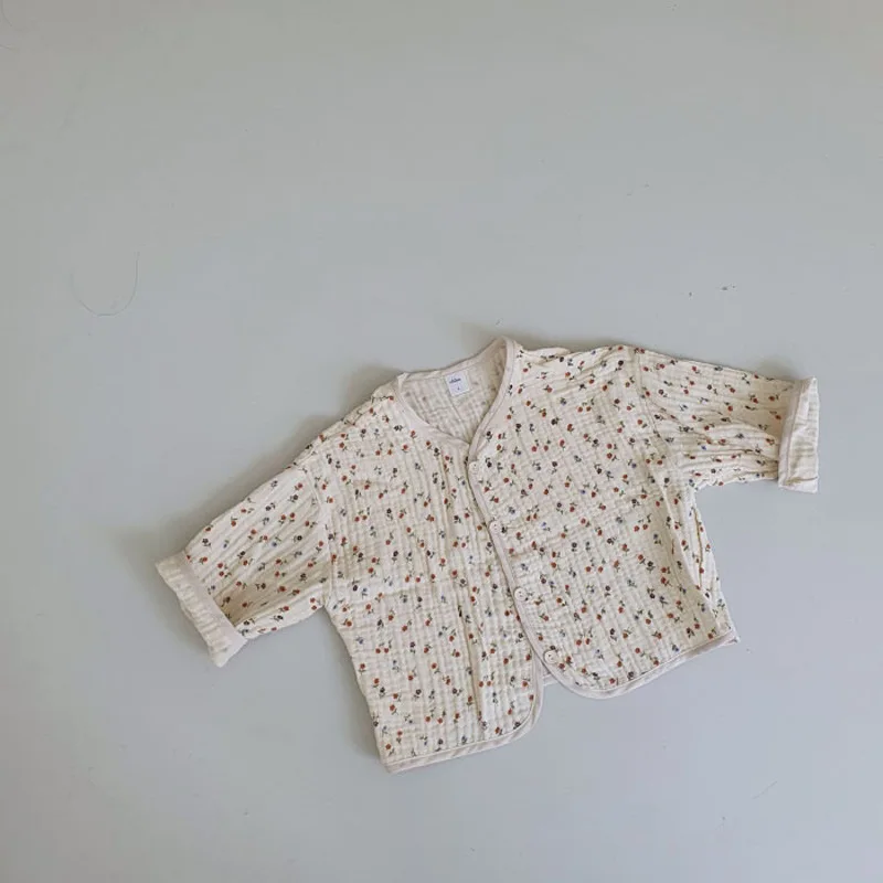 Newborn Baby Boy Girl Cotton Linen Cardigan Infant Toddler Coat Child Breathable Jacket Summer Spring Autumn Baby Clothes 0-3Y image 2