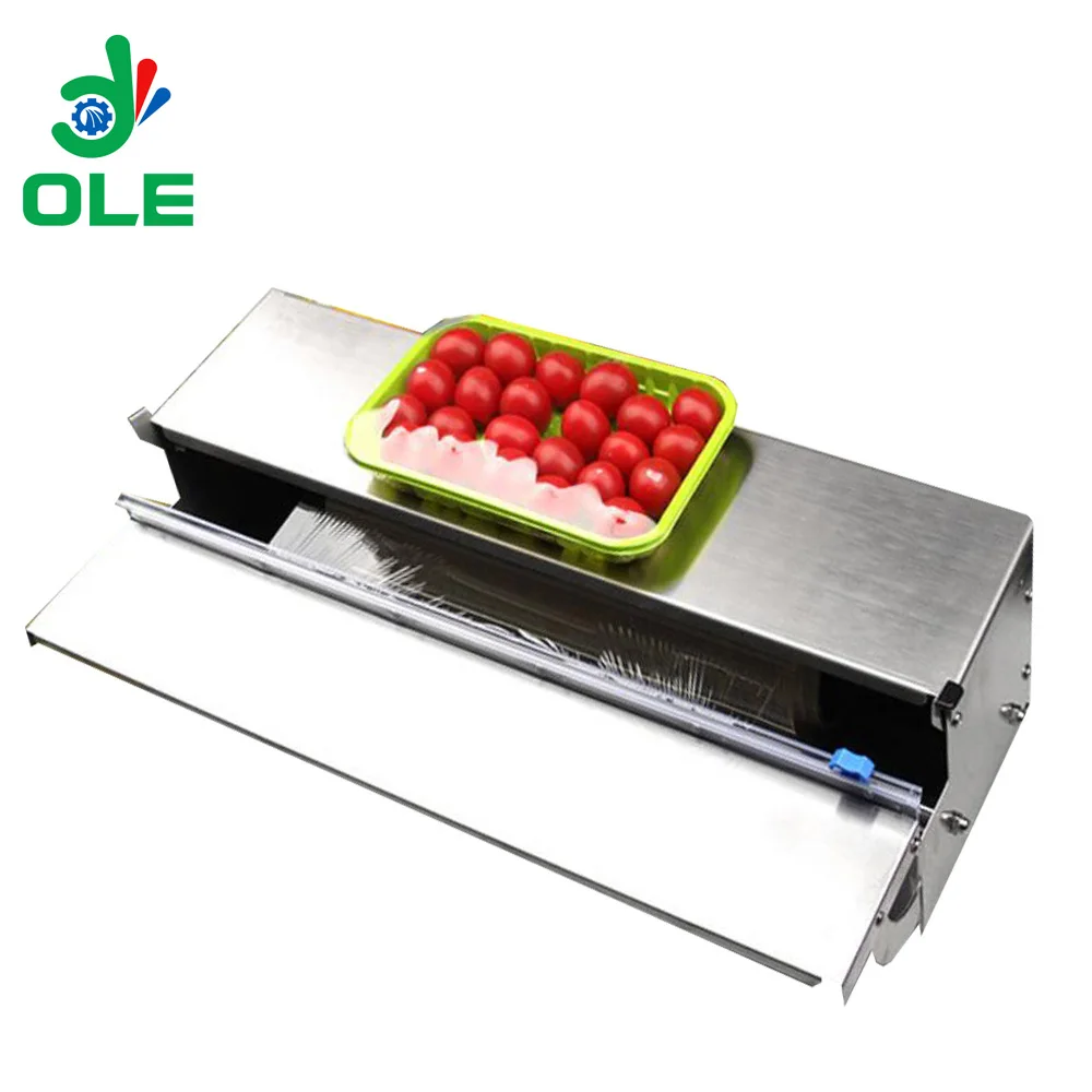 

Manual Cheap Supermarket Food Preservative Film Wrapping Sealing Machine