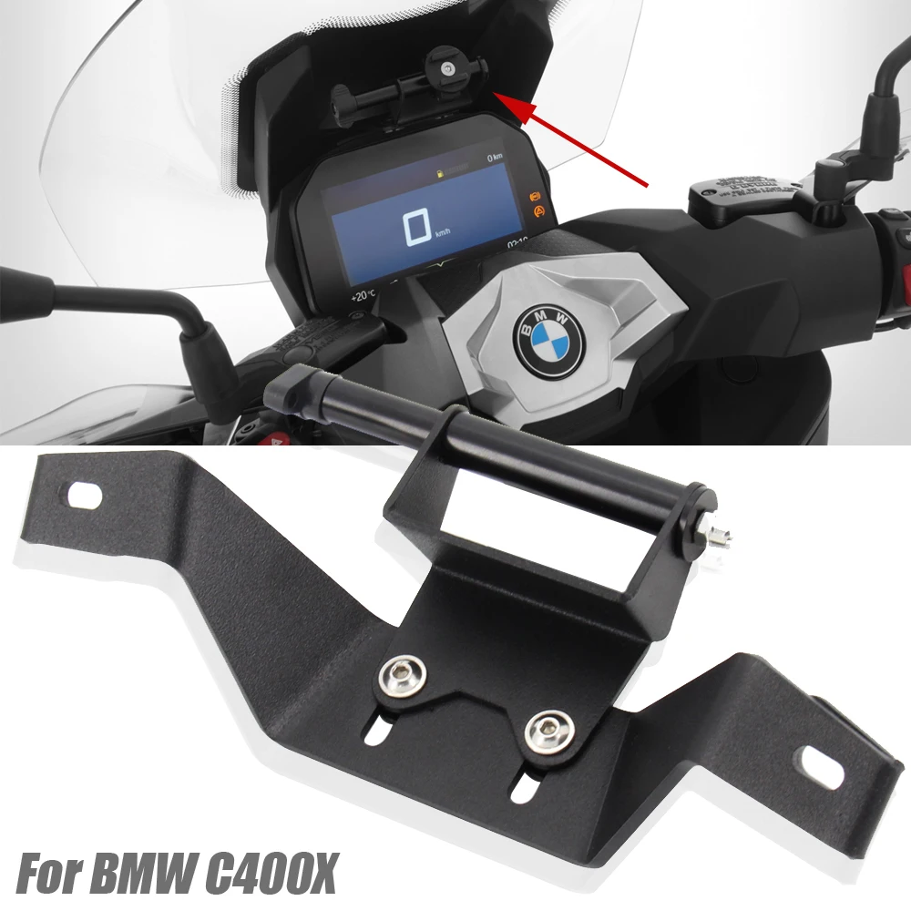 

For BMW C400X Motorcycle GPS Smart Phone C400X Navigation Mount Mounting Bracket Adapter Holder Universal mobile phone stand