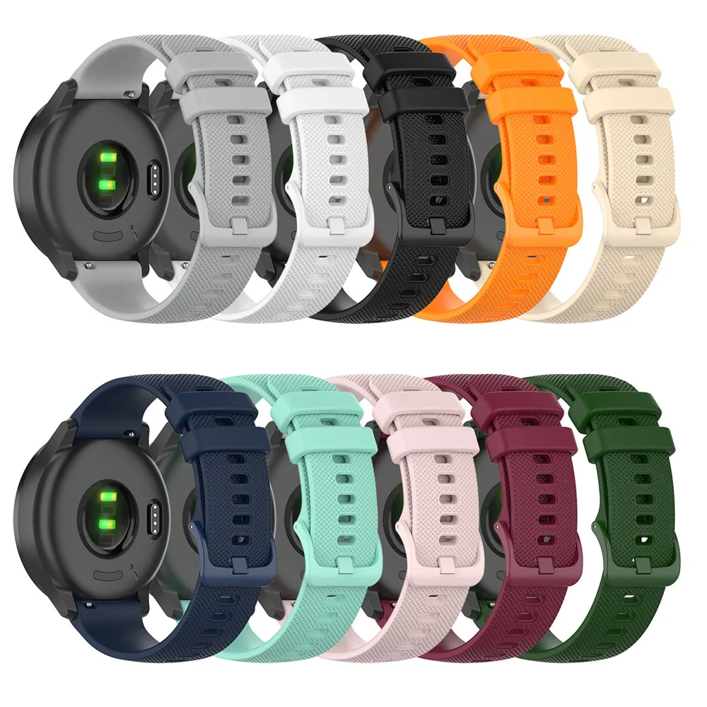 Correa de reloj suave para Garmin vivomove 3 /vivoactive 3, correa de silicona musical, accesorios de reloj