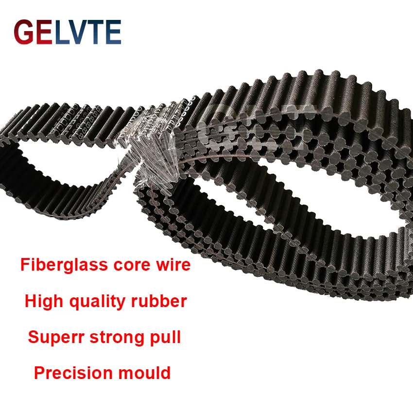 Rubber DS8M Std Dubbelzijdig Tand Synchrone Riem DS8M Riem Cog Riem Industriële Gordel