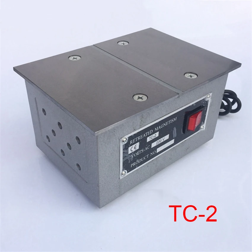 

TC-2 Powerful Mold Demagnetizer Grinder Demagnetizer Metal Mould Bearing Degausser Desktop Plane Demagnetizer AC220V 1.9A 200W