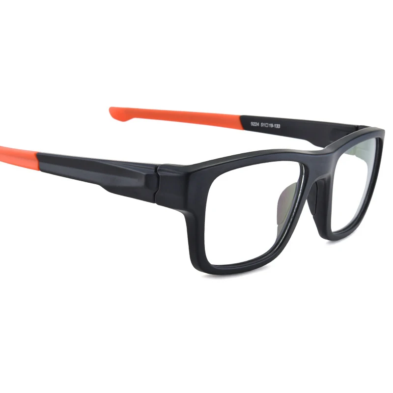 BClear TR90 Óculos Esportivos para Homens, Óculos de Prescrição Masculina, Óculos Spectacle Frame, Óculos de Óculos Ópticos Transparentes