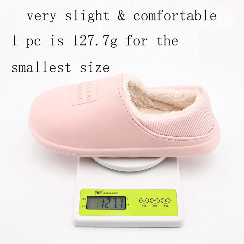 Men\'s Home Clogs 2021 New Winter Comfortable Slippers Plush Lining Shoes Soft Woman House Warm Clogs High Quality waterproof