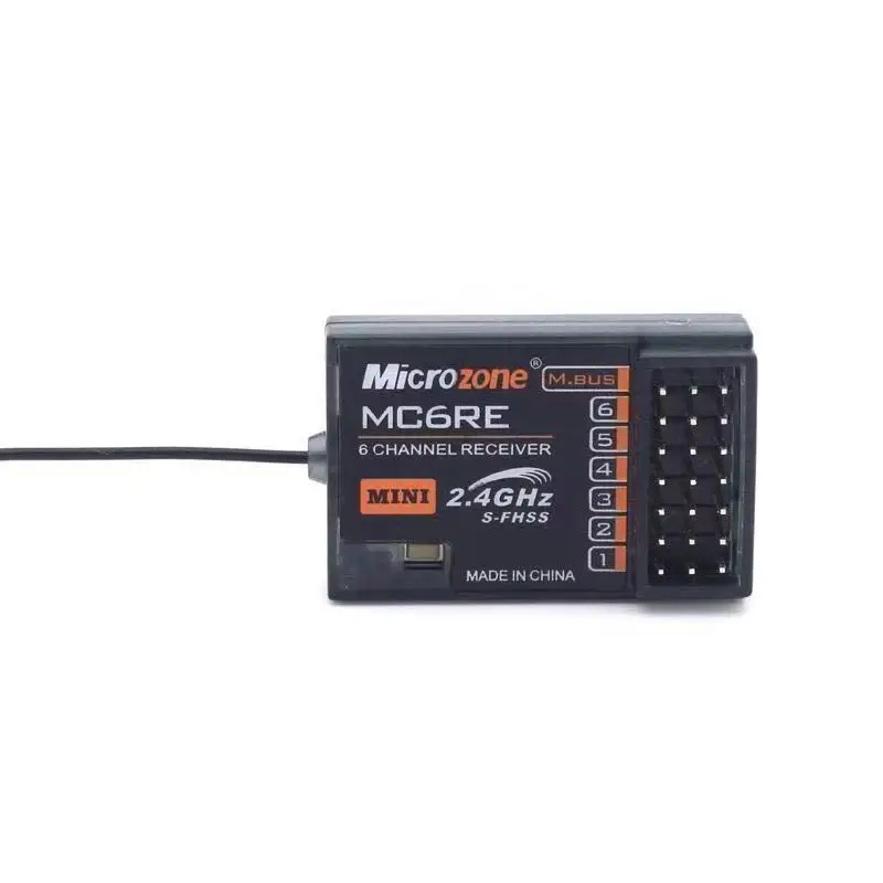 MicroZone MC6RE MC7RB MC6RE MIni Receiver 6CH for MicroZone MC6C 2.4G 6CH controller transmitter for RC Airplane Drone