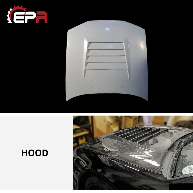 

FRP NIS Hood for Nissan S15 Silvia Glass Fiber Vent Hood Body Kit Trim Racing Part for Silvia S15 Tuning Aero Body Kit