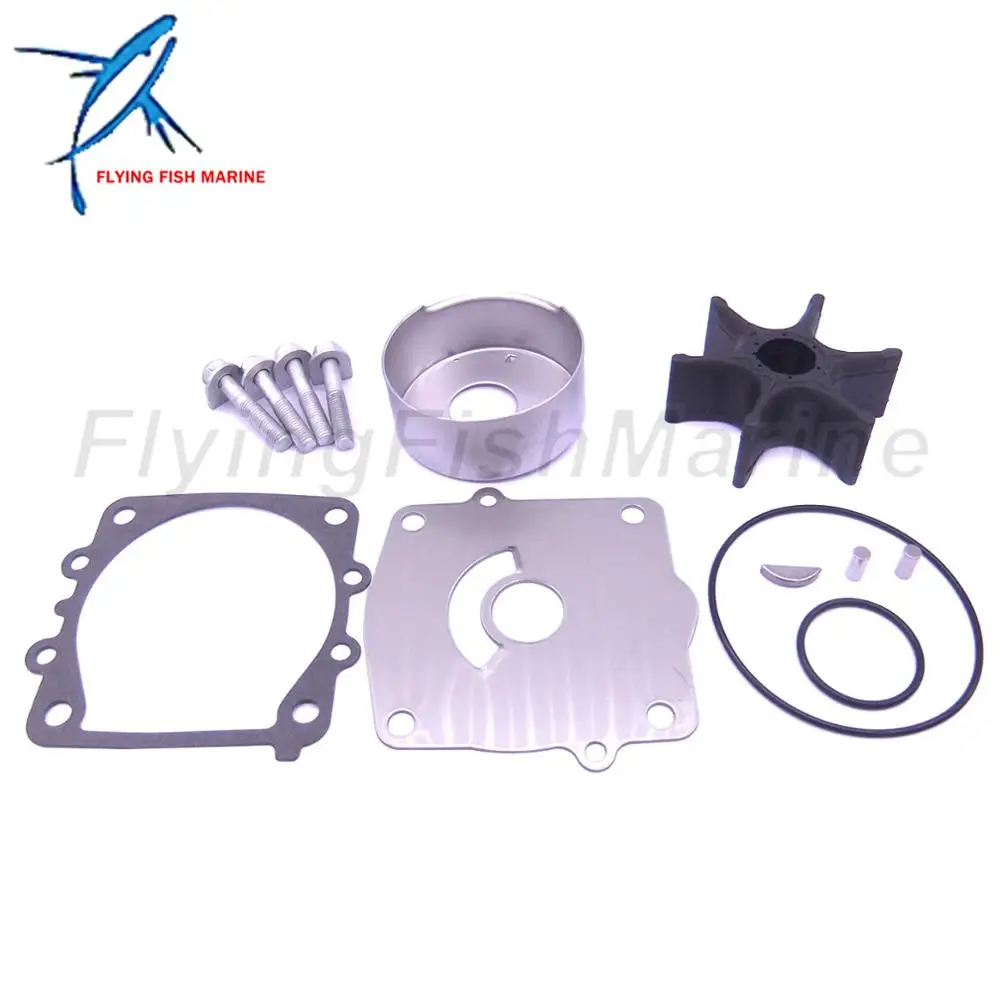 Outboard Engine 61A-W0078-01 61A-W0078-A1 Water Pump Repair Kit without Housing for 150HP 175HP 200HP 225HP 250HP 300HP B