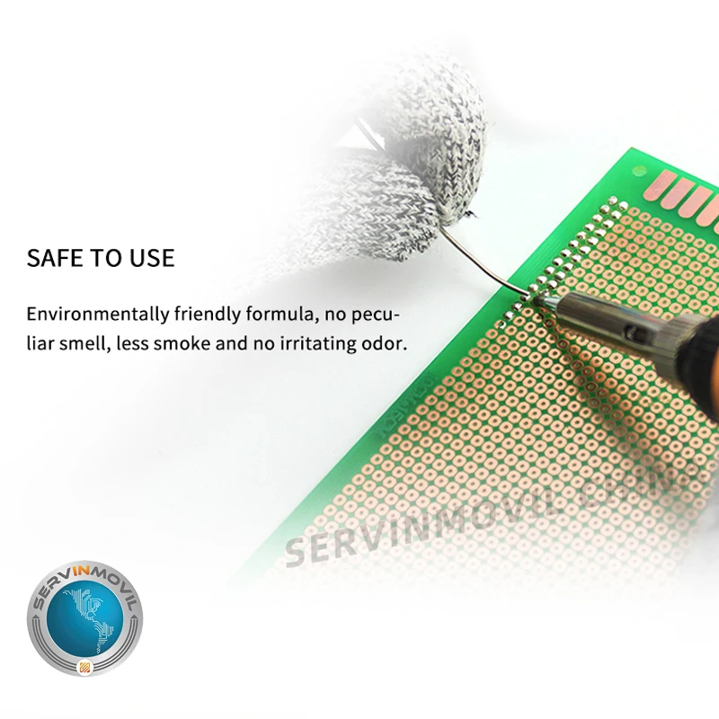 Металлическая кабельная катушка MECHANIC HX-100 55g 63%/37% Sn/Pb с канифольным сердечником 183 ℃ с температурой плавления от 0,2 мм до 1,2 мм,