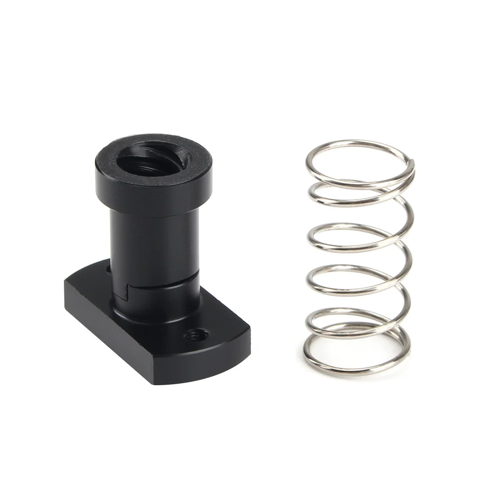 3D Printer T8 POM Nuts For Ender 3 ender 3 pro Lead 2mm / 4mm / 8mm Acme Threaded Rod Eliminate the gap Spring DIY Accessories