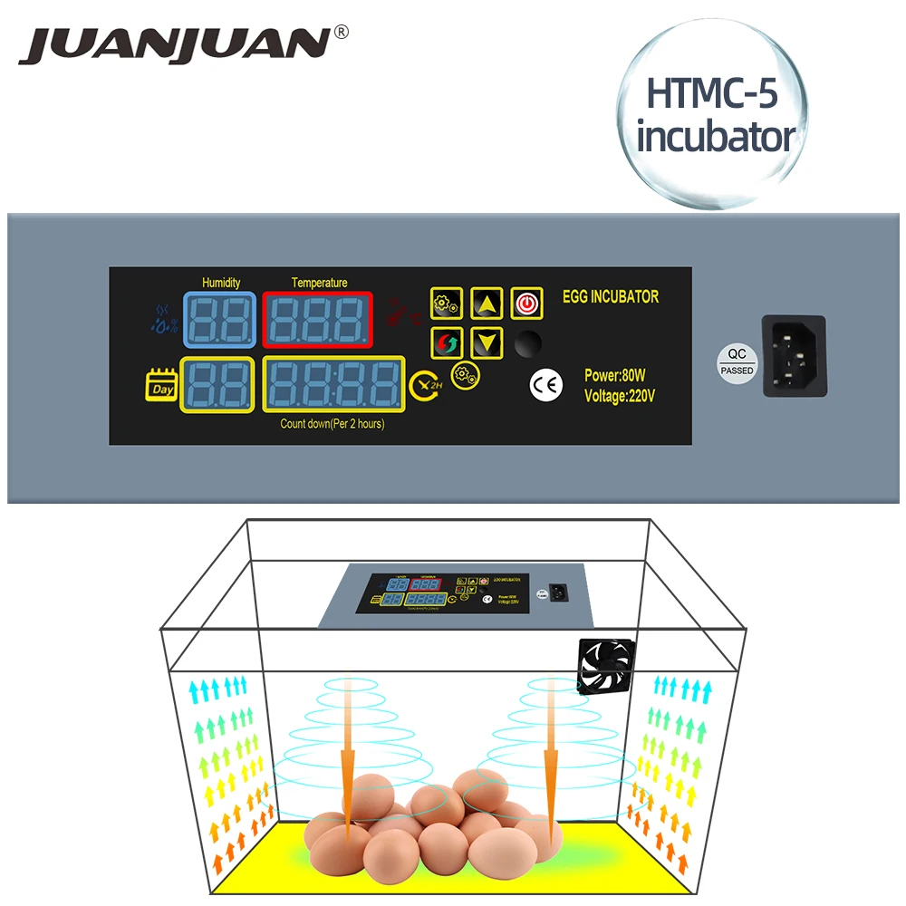 

HTMC-5 Egg Incubator Controller DIY Mini Constant Temperature Eggs Incubation Box Accessories Egger Incubator Controller 50%Off