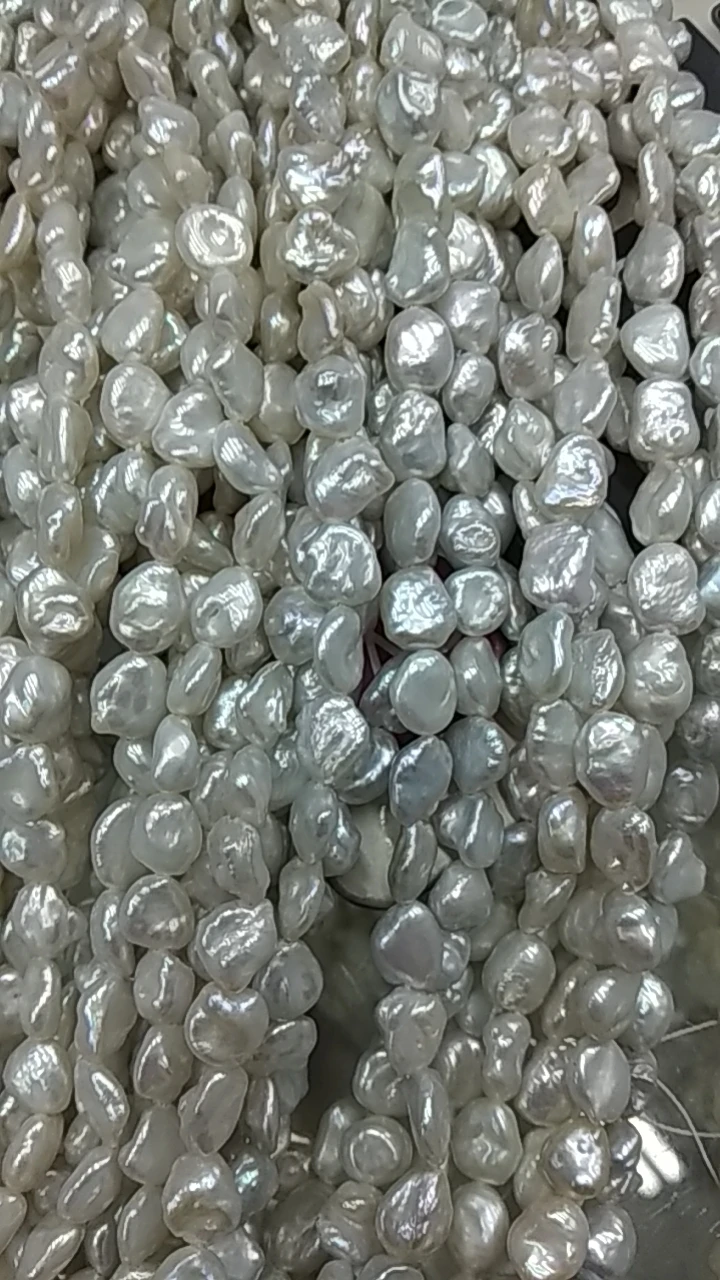 free shipping 37 cm,6-8 mm keshi baroque nature FRESHWATER PEARL BEADS in strand,100% NATURE freshwater pearl AA quality