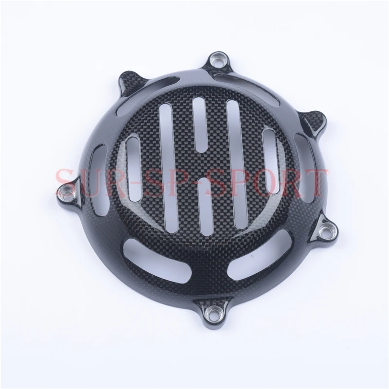 Clutch Cover (Dry Clutch)  For ALL Ducati  Full Carbon Fiber 100%   Protection