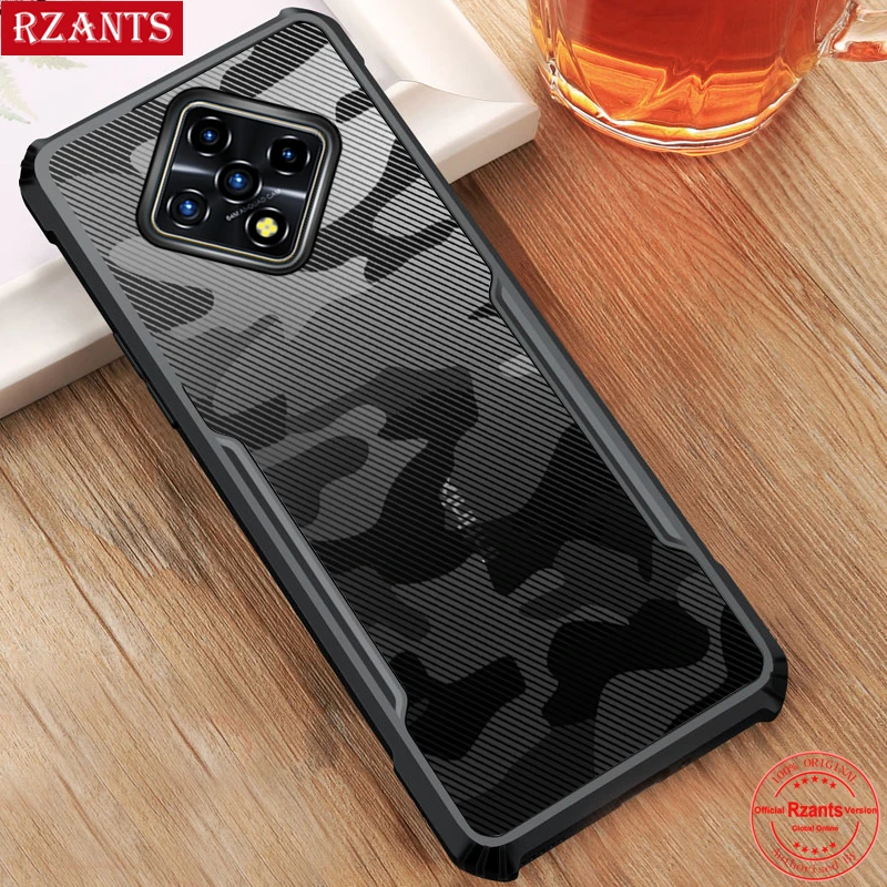 

Чехол Rzants для Infinix Zero 8 S4 S5 Lite S5 Pro, жесткий Камуфляжный Гибридный противоударный тонкий кристально прозрачный чехол в виде жука, чехол для тел...