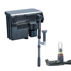 Aquarium hang-on filter UV lamp Skimmer uv sterilizer for fish uv filter aquarium tank active carbon aquarium waterfall filter