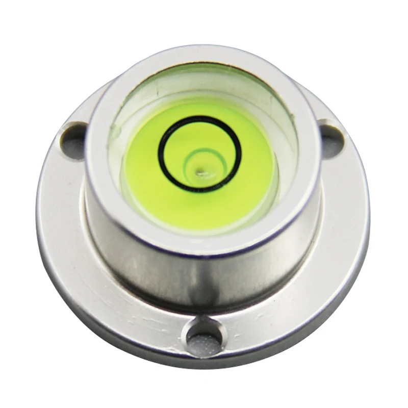Mini Bullseye Orizzontale Metallo Borsette Bullseye Livello Strumento di Misura Universale Rotonda Bolla di Metallo Orizzontale Bolla di Livello