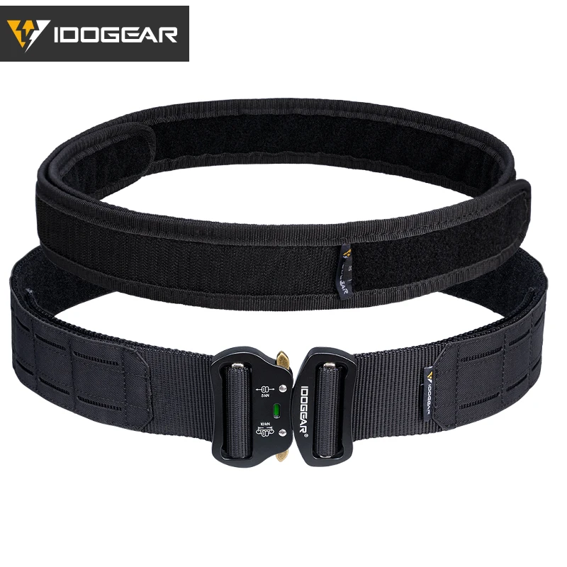 IDOGEAR 2 インチタクティカルベルトクイックリリースメタルバックル