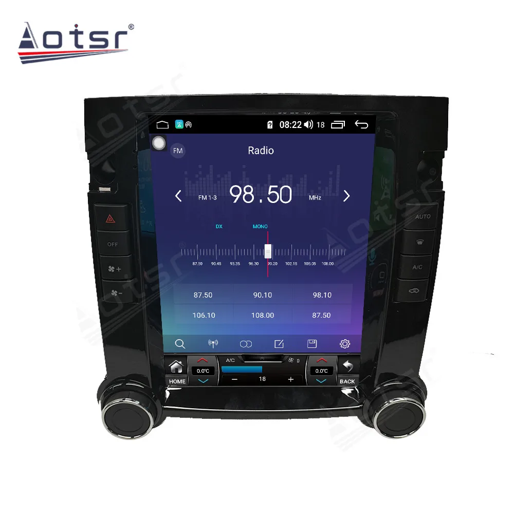 Android 10 Tesla Vertical Screen For Volkswagen Touareg GP 2003 -2011 Car GPS Navigation Radio Stereo Multimedia Player HeatUnit