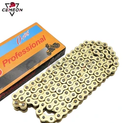 Motorcycle high quality oil seal chain O-ring 428 chain 136 chain link transmission chain thickened HV gold 428HV chain