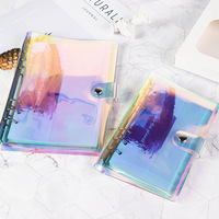 A5 A6 A7 Laser Notebook Planner Organizer Binder Books Journal Sketchbook Accessories Diary Office Supplies Notebook