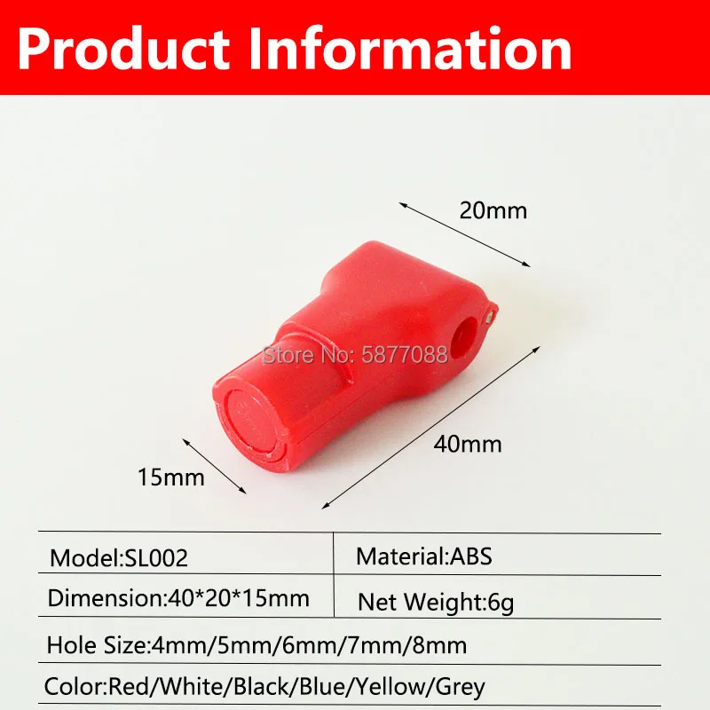 102pcs Stop Lock For Hanging Merchandise On Hooks Display Peg Hook Security Little Red Lock 6mm